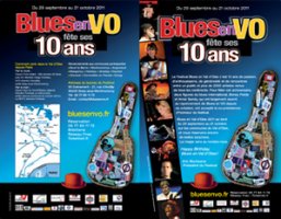Programme Blues en Val d'Oise édition 2011